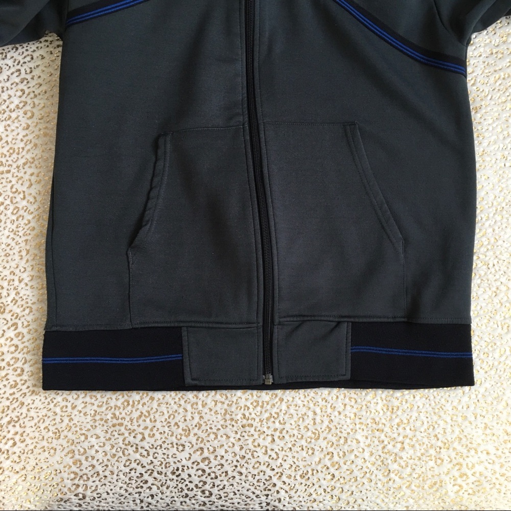 ✖️SOLD✖️Volcom Mens Full Zip Grey Track Jacket - Picture 7 of 8